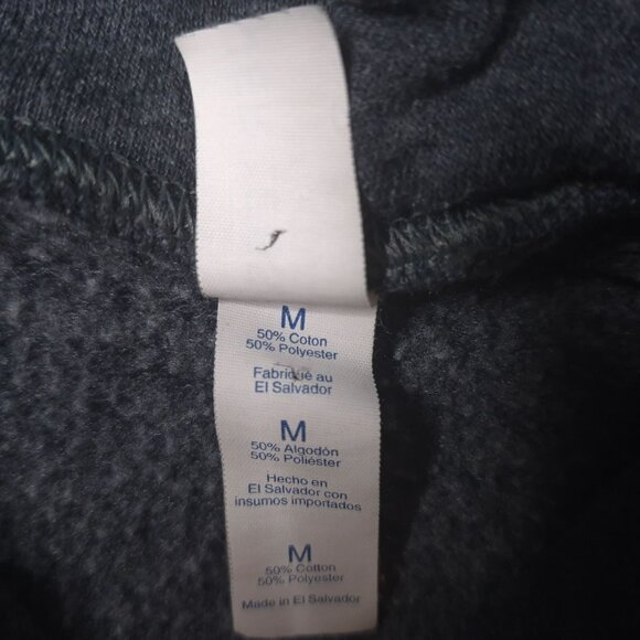 Jerzees Lake Tahoe Mens Graphic Hoodie M Gray Outdoor Pullover Sweatshirt - Picture 5 of 6